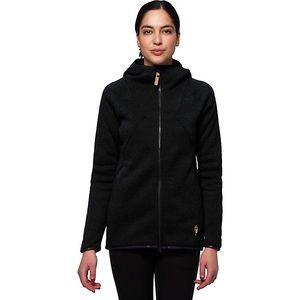 Indygena Women's Pania Zip-Up Fleece Knit Hoodie